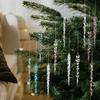 Set di Ghirlande di Ghiaccio Acriliche di Natale Haobei