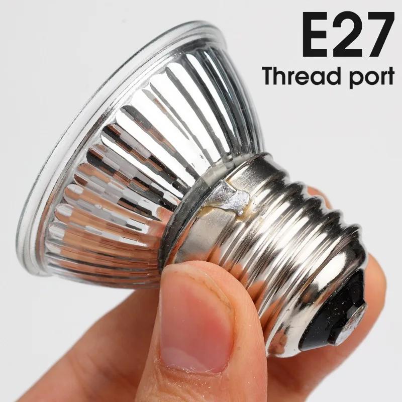 1-5 STÜCK UVA+UVB Reptilienlampe Glühbirne Schildkröte Sonnenbad UV-Glühbirnen Heizlicht Vollsonnenlampe für Amphibien 25/50/75W