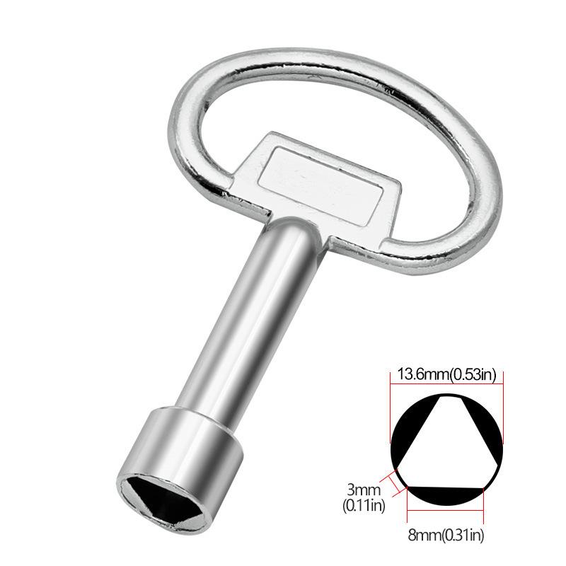 

Многофункциональный треугольный ключ: Кран, Шасси, Кабина, Лифт и Гаечный ключ для дверного замка