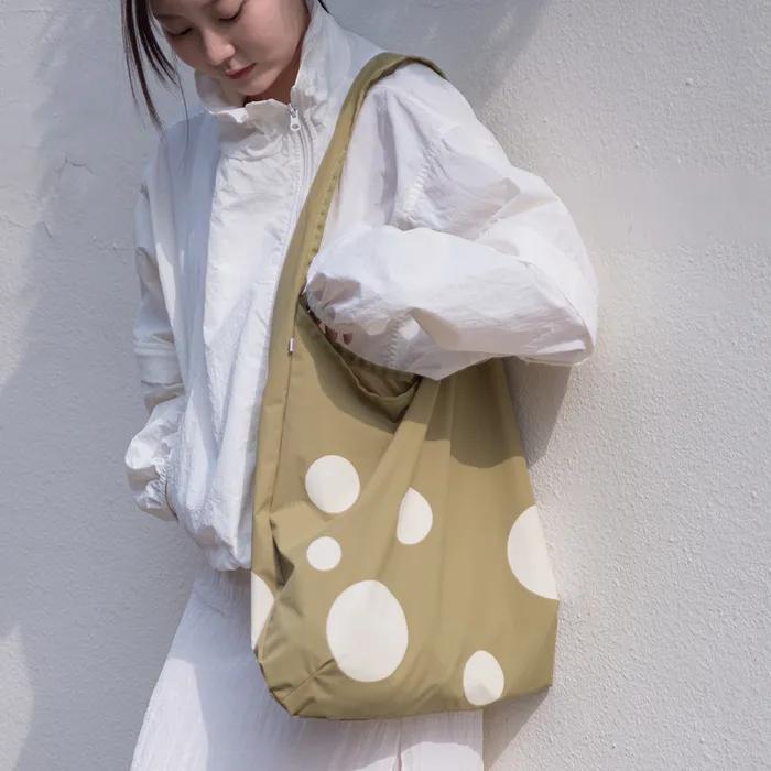 Dot Bubble Bag_Green