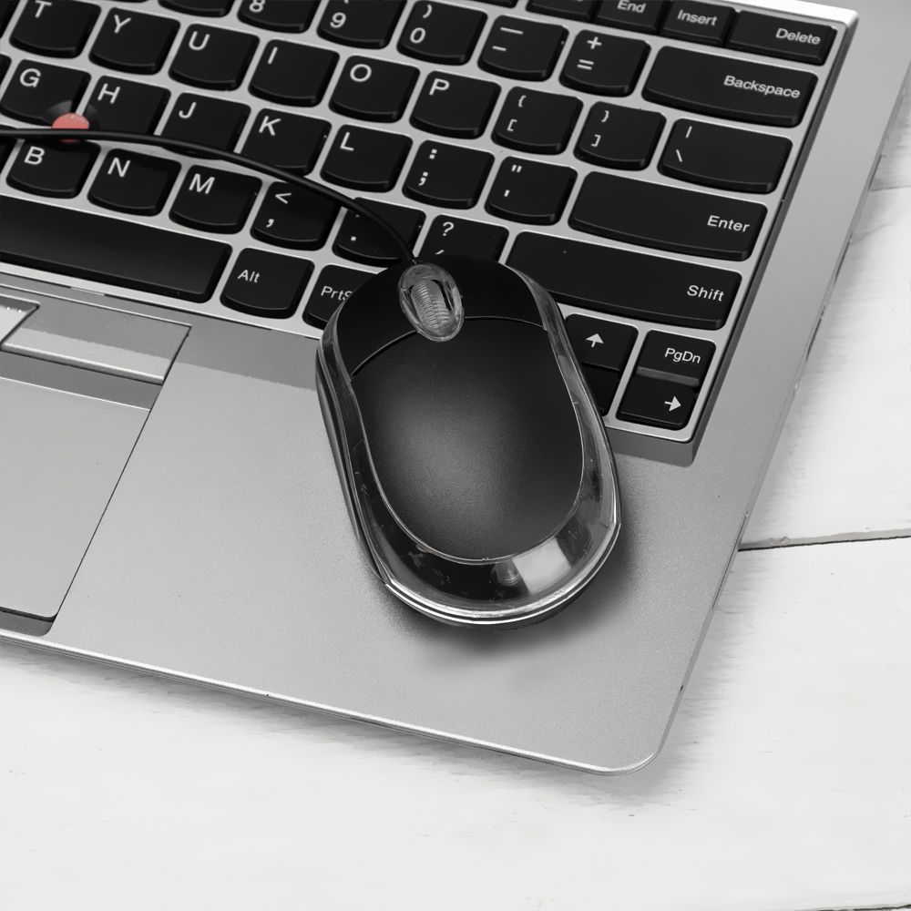 Home Office Laptop Ergonomic Gaming Mice USB Wired Mouse Game Backlight