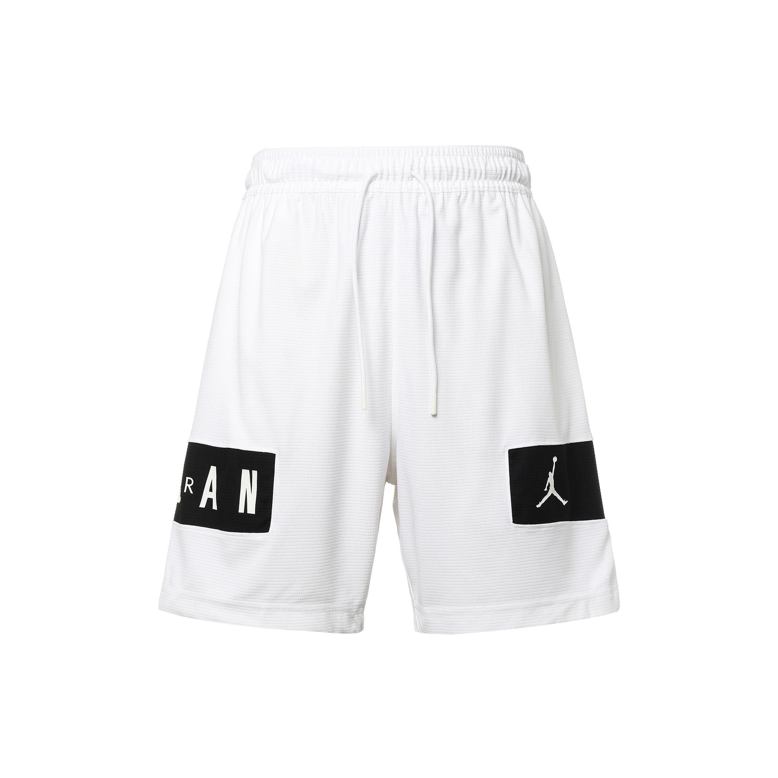 Air Jordan Dri-fit Quick Dry Knit Casual Shorts White Men s CZ4772-100 XXXL