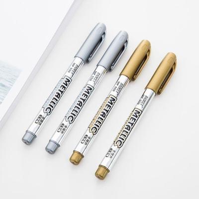 4Pcs New  Waterproof Permanent Marker Pens Sharpie Copic Manga Markers for Drawing Students