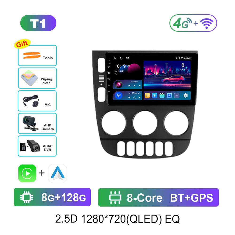 Car Radio Multimedia Player for Mercedes Benz M-Class W163 ML 1997 - 2005 Android 14 4G DSP Stereo Navi GPS WIFI Touch Screen