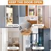 Stainless Steel Door Stoppers For Bottom Of Door| Magnetic Door Stop For Wall And Floor Mounting| No Drilling Door Catch Door Holder