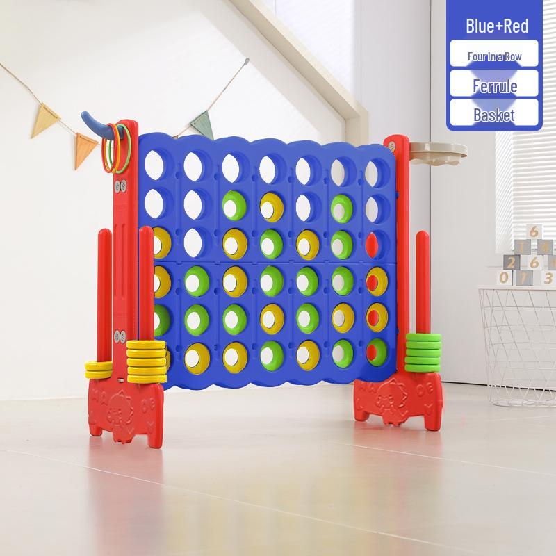 3D Four-in-a-Row Early Education Game: Educational Outdoor Chess for Kids