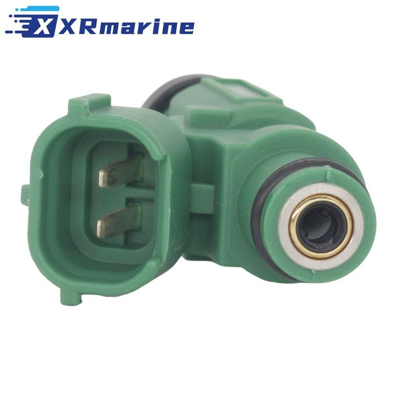 4 Pcs Fuel Injectors 12 Holes 63P-13761-00 for Yamaha Marine Outboard Engine 4 Stroke 150HP F150 FL150 V4 63P-13761-01