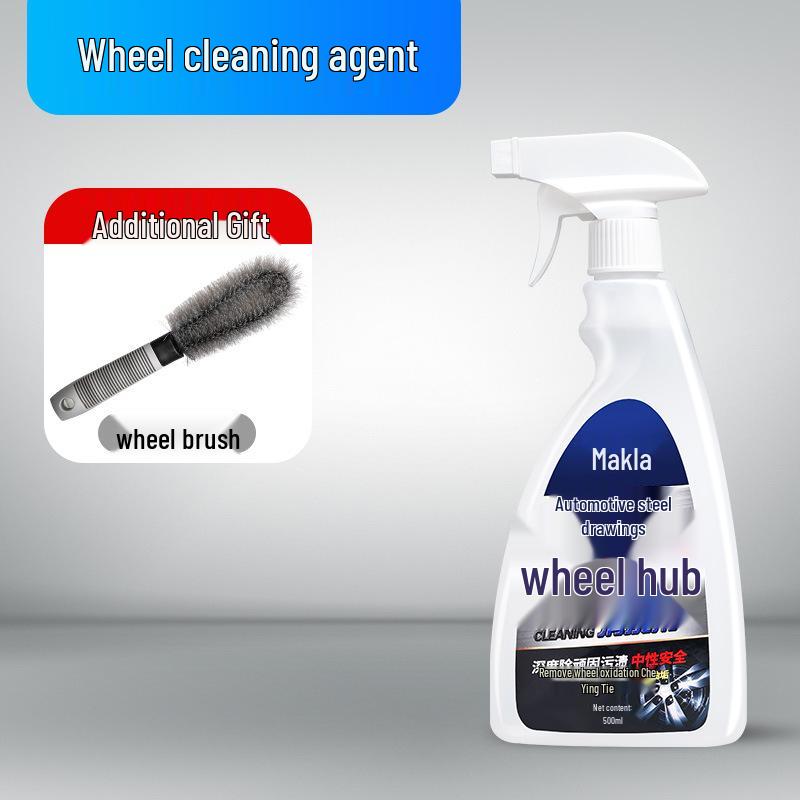 Środek do czyszczenia felg i kół samochodowych z proszkiem żelaznym usuwającym rdzę: Idealny do czyszczenia kół, opon, felg stalowych i stopów aluminium.