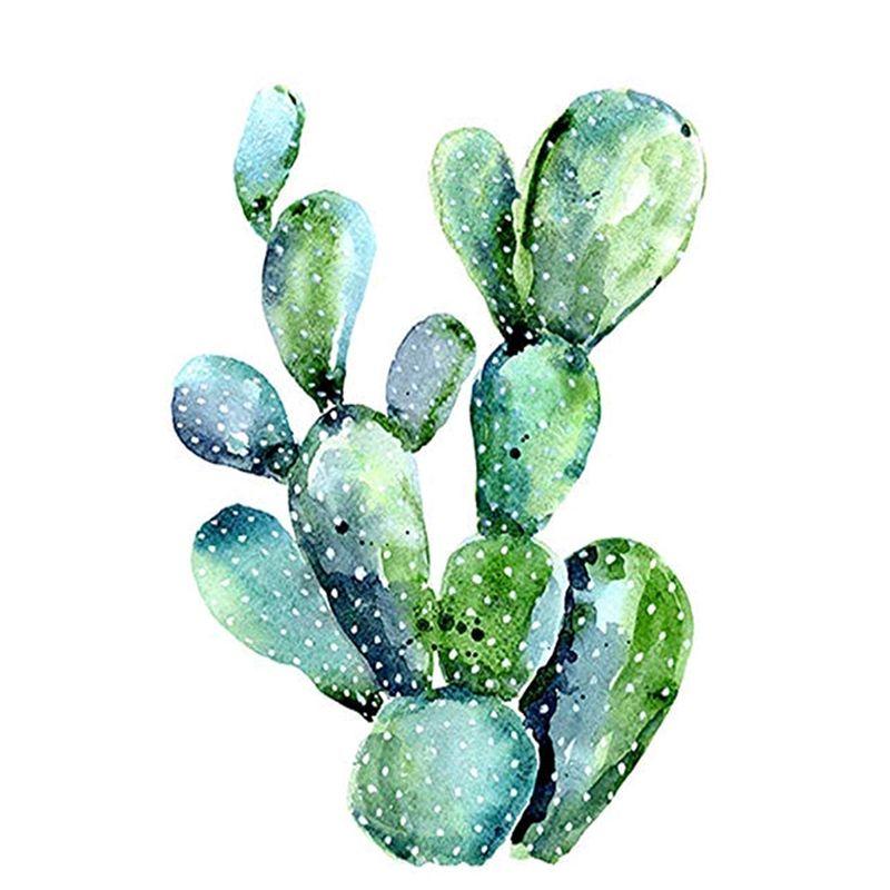 5D Round Diamond Painting Succulent Plants Diamond Embroidery Full Round Mosaic Flowers Handmade Home Decoration