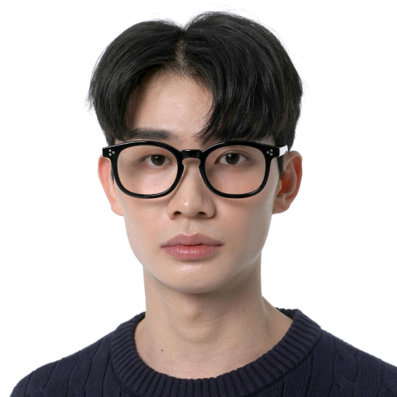 SBKA Solar-C01 Horn-Rimmed Glasses (Blue Light Blocking)