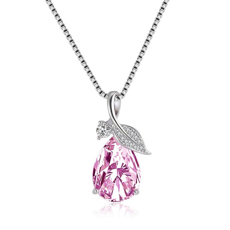 925 Sterling Silver Necklace Pendant Dolphin High Quality Chain For Women Luxury Fashion Wedding Engagement Jewelry Party GiftsGood Product