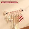 Suction Cup, Kitchen Hook, Non-punching Adhesive Hook, Strong, Not Falling Off, Row Hook, Sliding Spoon, Spatula Storage Wall, Wall Rack