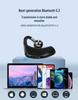 V98 Bluetooth Single Ear Hanging Earphones - Non-in-ear, Sports & Business, External Sound