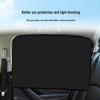 Universal Magnetic Sunshade for Car Window - Rear Seat Blackout with Suction Cup for Heat Insulation and Sun Protection