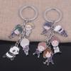 Anime Jujutsu Kaisen Keychain Anime Character Gojo Satoru Itadori Yuji Bracelet Keychain For Women Men Fans Jewelry Gifts