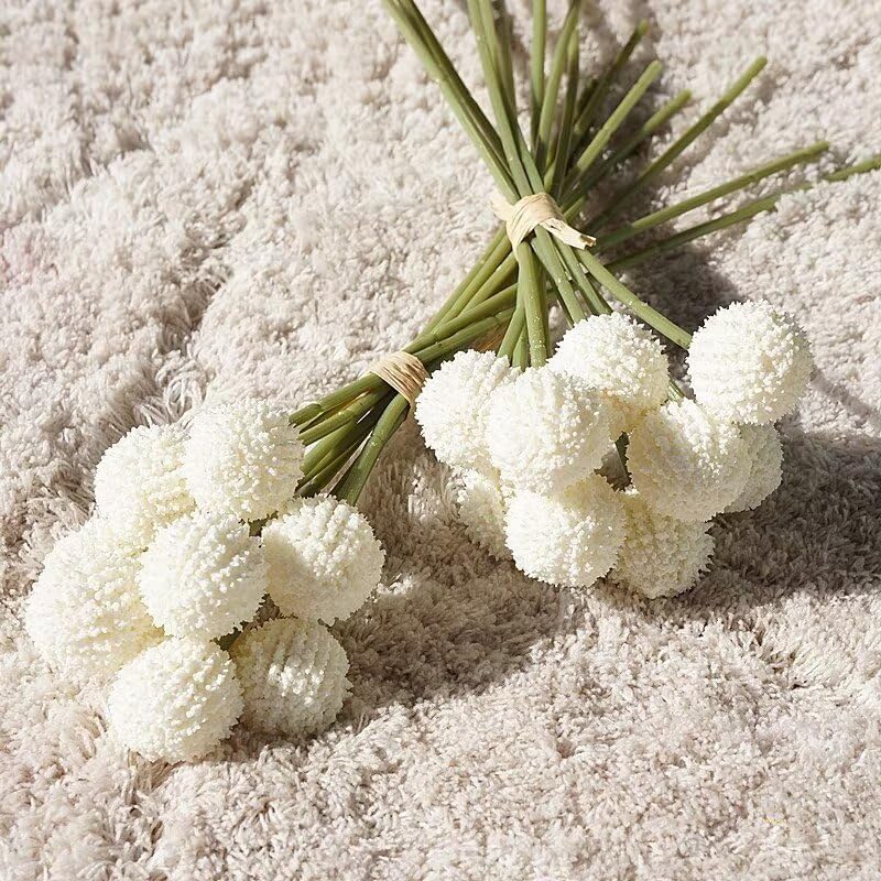 Artificial Flowers Silk Ball Chrysanthemum Home Room Vase Festival Decora Wreath Wedding Brial Bouquet Party Gifts Accessories