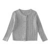 Mädchen Strickjacke Langarm Kinder Pullover Koreanischer Stil