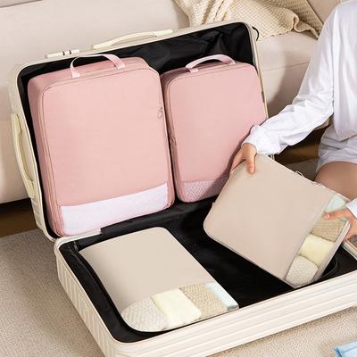 New Memory Cloth Compressible Travel Storage bag2Set of Luggage Suitcase Clothing Organizer Storage Bag Travel Bag
