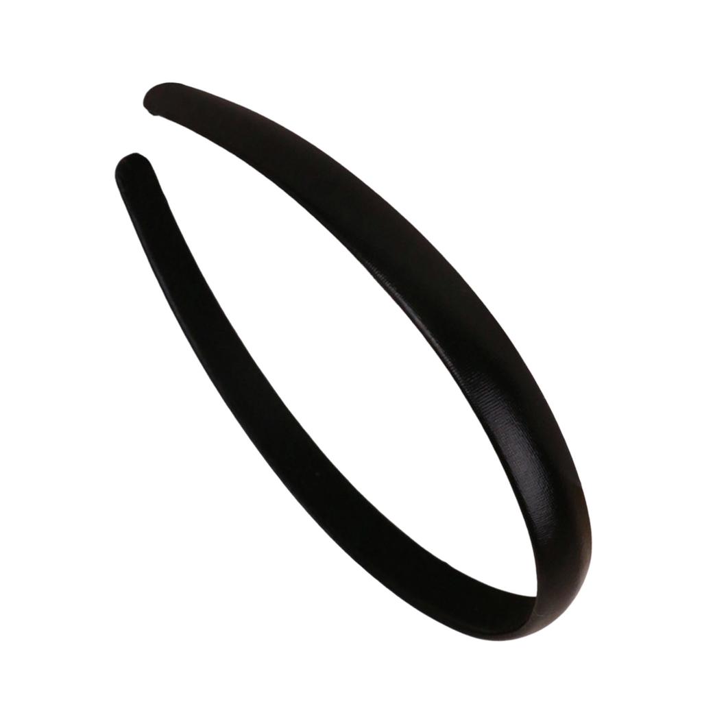 Luxury Satin Headband For Women Elegant Hair Accessory Adjustable Hairband Yoga Face Wash Party Wedding Hair Hoop