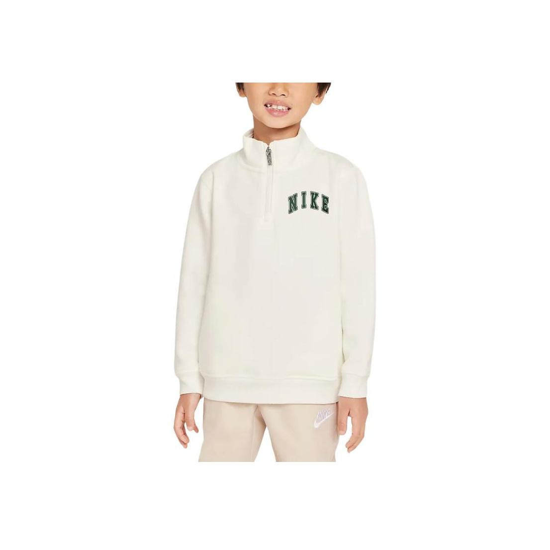 

Nike Sportswear Club Mini Me Fashion Stand Collar Long Sleeve Kids jackets Sail IB2551-133 7
