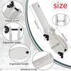 Pool Chlorine Tablet Holder for 3Inch Tablets White Floating Dispenser Swimming Pool Maintenance Accessories for Pool