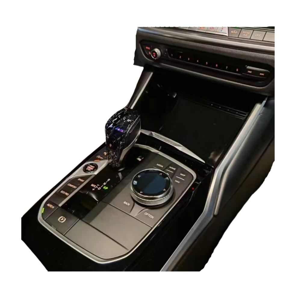 Car Accessories Parts Crystal Shift Knob Kit Drive Multimedia Controller Button Cover for Bmw 8 Series G14 G15 G16 2019-2024