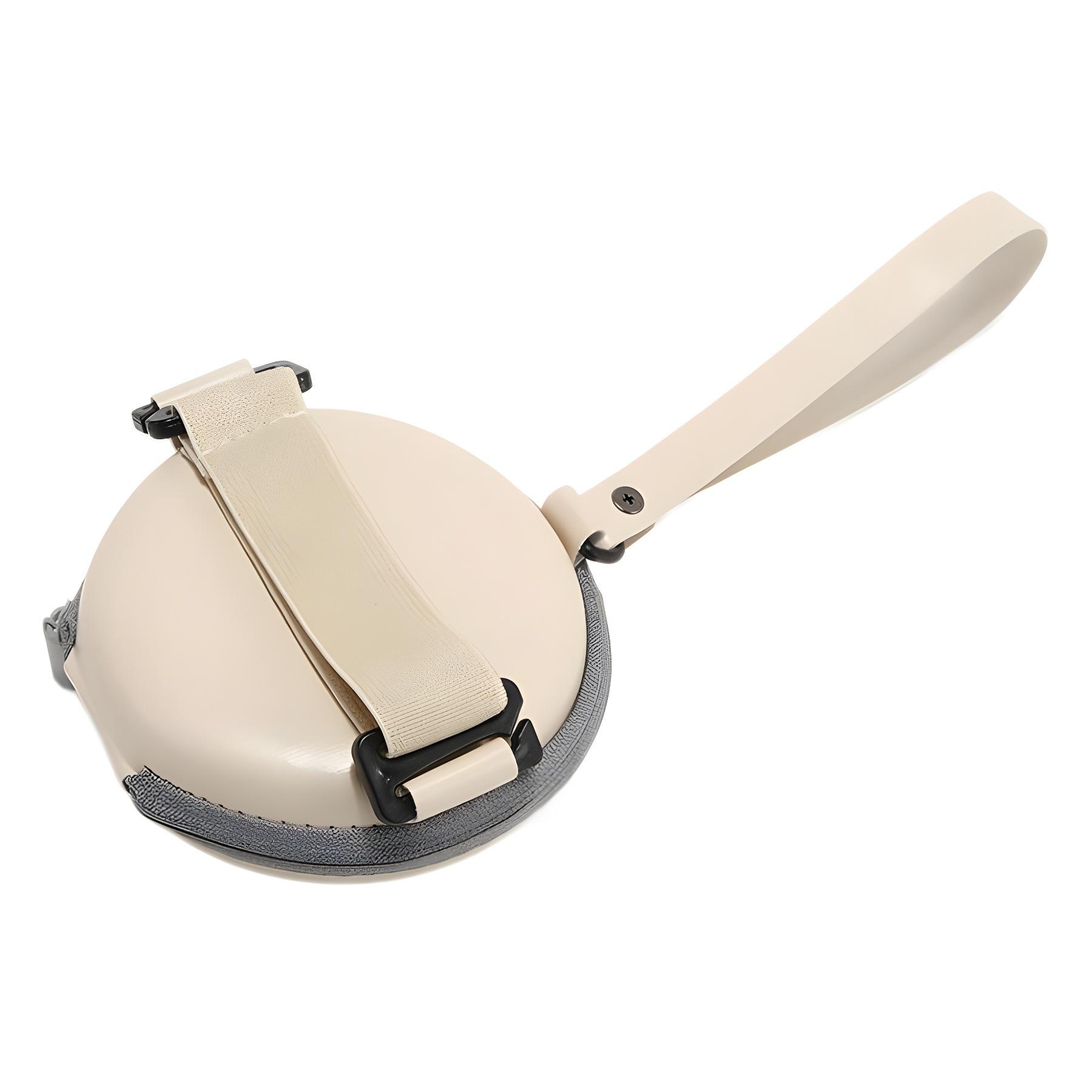 Eva Zipper Case: Folding Round Sunglasses Storage Case by Jiao Xia. 10x10x4 cm светло-желтого