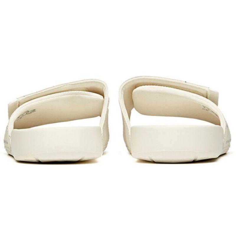 Anta Snoopy X  Lifestyle Series Durable Non-Slip Silent Slide Sandals Men Footwear White Blue 912126993-3