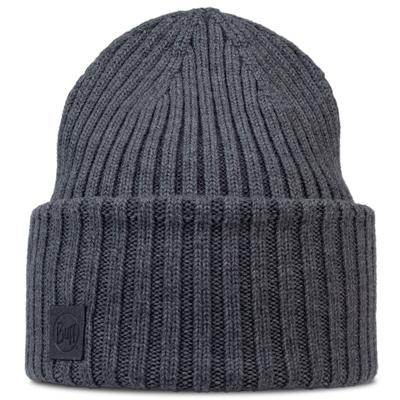 BUFF Knitted Erviny Beanie, Unisex Grey Cap