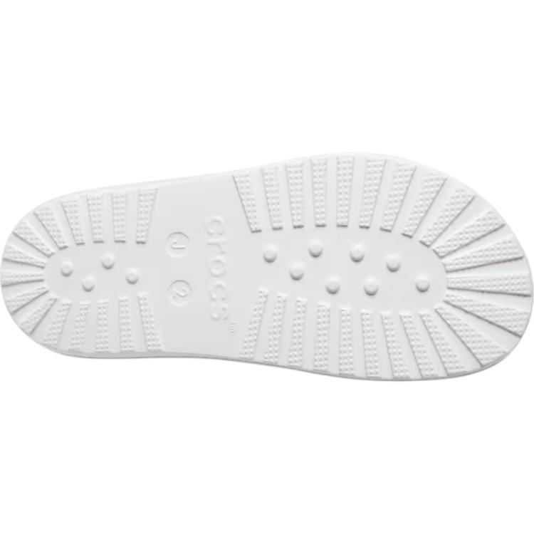 Crocs Classic Fisherman Anti Slip Wear Resistant Low Top Children's Sandals White Kids'