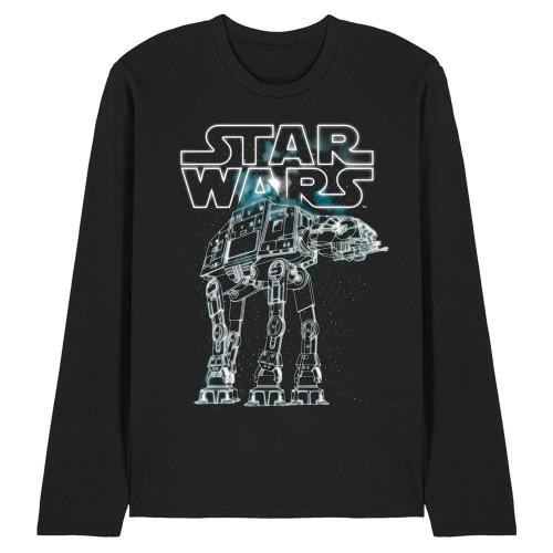 Star Wars Unisex Adult Retro AT-AT Long-Sleeved T-Shirt