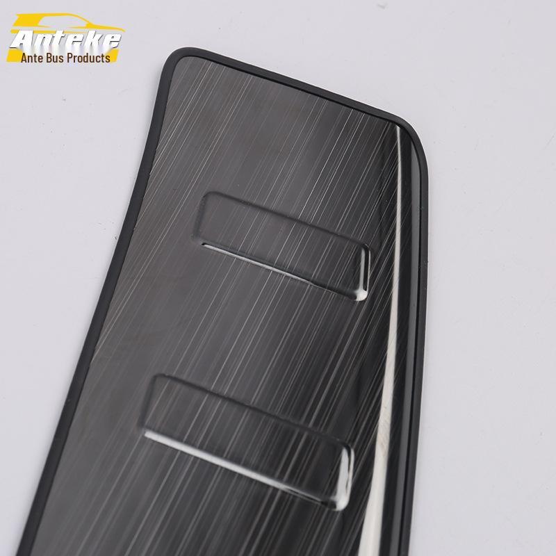 Compatible Junma Mosaic 5 Rear Guard Plate: Tailgate Trunk Protector and Sequin Modification.