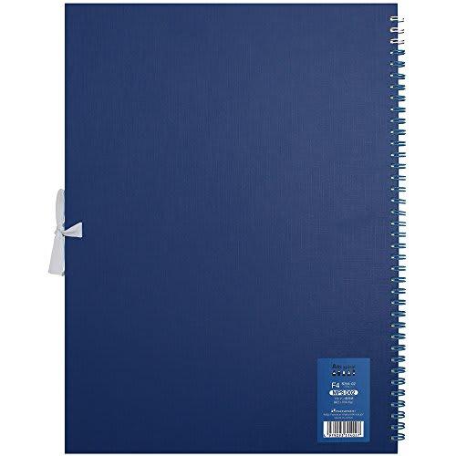 maruman Sketchbook F4 Art Spiral Drawing Paper Thick Blue 24 Sheets S314-02