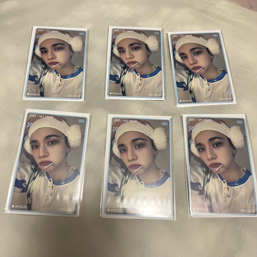 

[USED] Stray Kids Popup Sauna Bonus Hyunjin 1 Piece Only