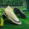 Foreign trade high-top football shoes men's and women's TF knitted mesh sports AG sneakers special training shoes for sports competitions