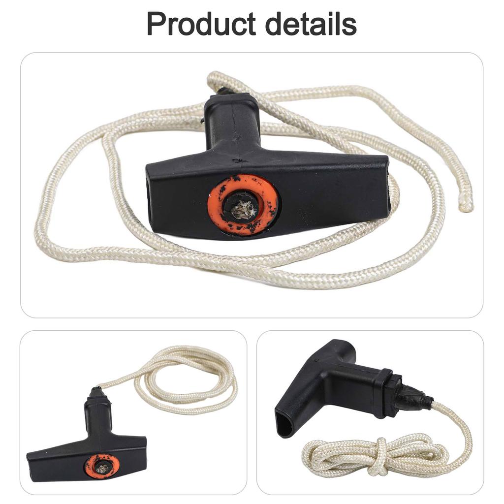 Cutting Tasks Pull Rope As Shown Easy Attachment Improved Grip Maintenance Friendly Professional Tool Rugged Material For MS180