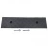 PE-Kantenstein für Rampe 19,68x5,11x1,57 Zoll Rutschfester Türschwellen für Rollstuhl
