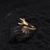 S925 Premium Silver Zodiac Dragon Ring For Women With Stylish Open Design Ideal For Daily Wear