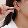 Silver Needle Water Drop Tassel Earrings - Retro, Light Luxury, Simple Cool Style Accessories