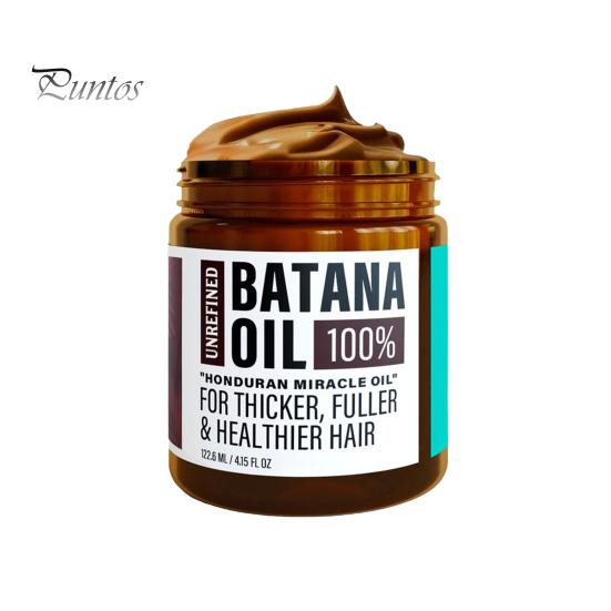 Haarwachstum Batanaöl 122,6 ml Natürliche Pflanzen Männer Frauen Feuchtigkeitsspendend Glättend Reduziert Spliss Pflege Haarausfall Trocken Beschädigt Reparatur Essentielle Creme Extrakt