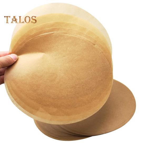 200 de bucăți hârtie pentru chifle pentru hamburger, pătrată/rotudă, anti-lipire, pentru grătar premium, hârtie de presare pentru hamburger, consumabile de bucătărie