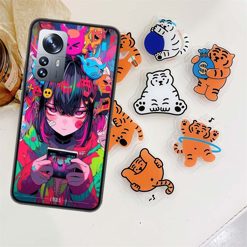 

Graffiti Art Colorful Princess Girl Phone Case For Xiaomi Poco X7 X6 M8 M7 M6 M4 M3 X4 Pro F7 Ultra M5S Mi 14 14T 15 15T 12T 10T Xiaomi 14T 5G