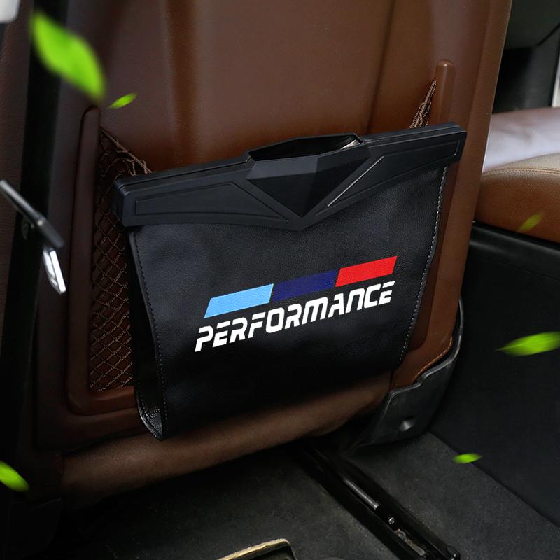 

Автомобильный мешок для хранения мусора для BMW E46 E90 E92 E93 E60 F30 F10 F20 X5 E70 G05 X3 F25 G01 X4 F26 G02 X1 F48 G30 G20 Авто чёрный