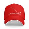 I Had Potential Baseball Cap  y2k Funny Women Men Trucker Hat Sunscreen Design Hiking Fishing Baseball Caps Birthday Present