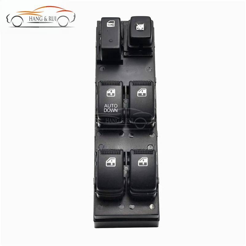 93570-EF000 Window Lifter Control Switch Car Window Lift Switch Front Left For Kia Sportage 2005-2010 2006 2007 2008 2009