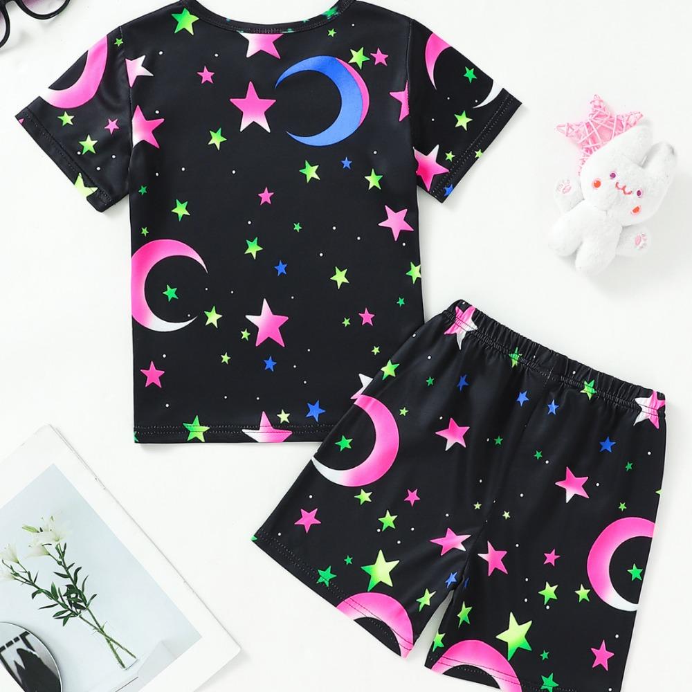 Children's sportswear Spider Man short sleeved set