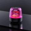 LED Multicolor Ambient Speaker with TWS Pairing – Portable Bluetooth Sound System with TF Card Slot for Christmas Decor