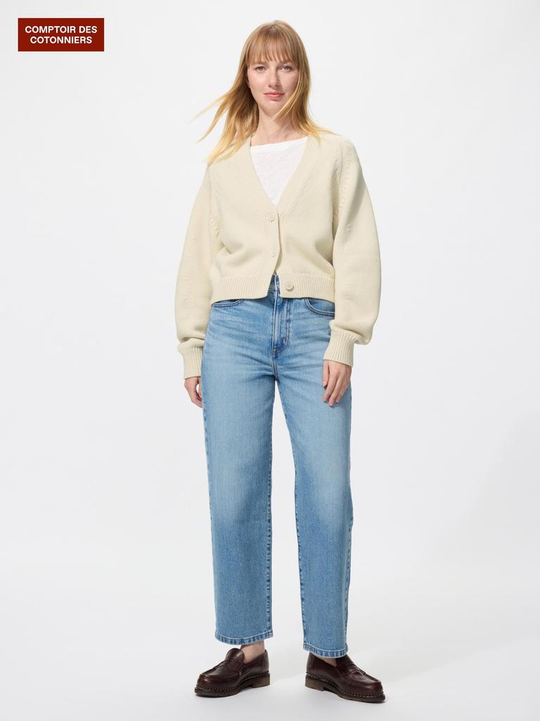 Uniqlo Japan High Rise Straight Jeans