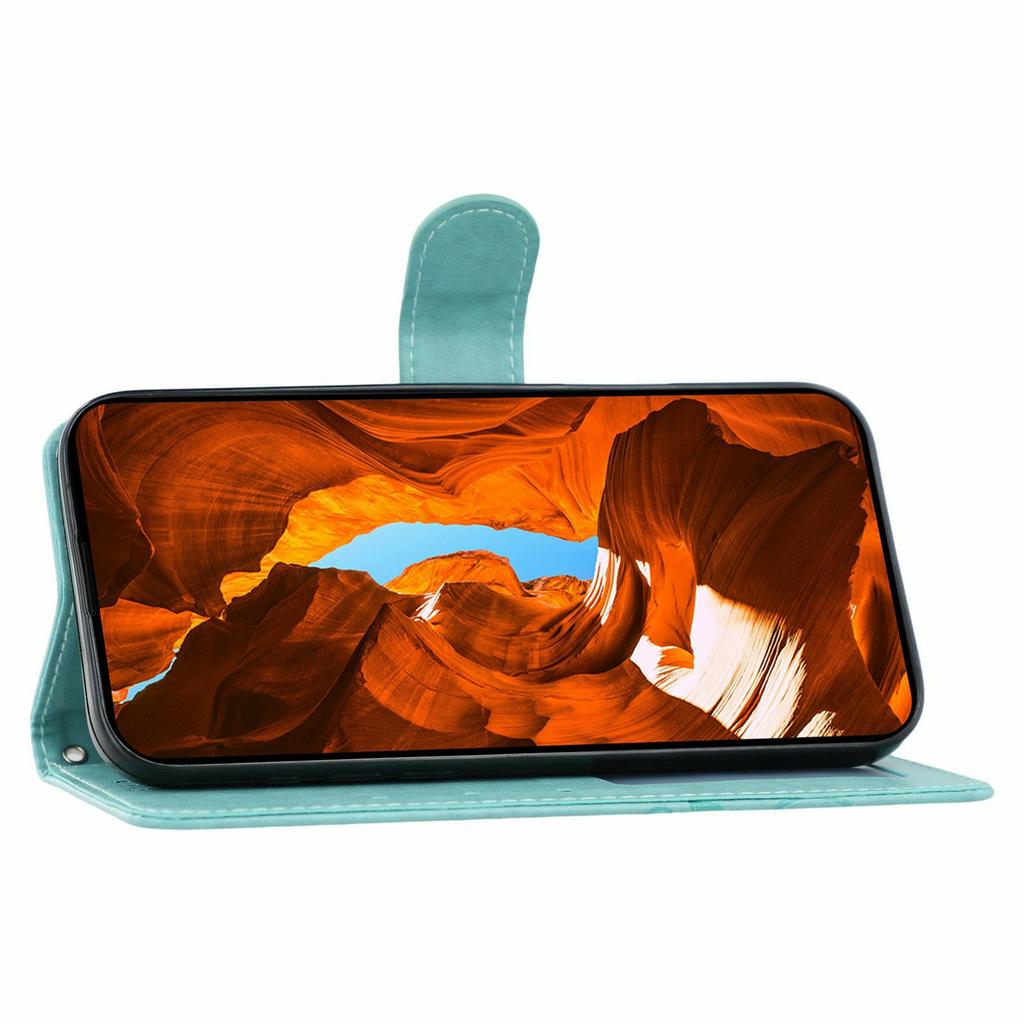 For iPad Mini (2024)/(2021) Case Two-Fold Stand Crazy Horse Texture PU Leather Tablet Cover with