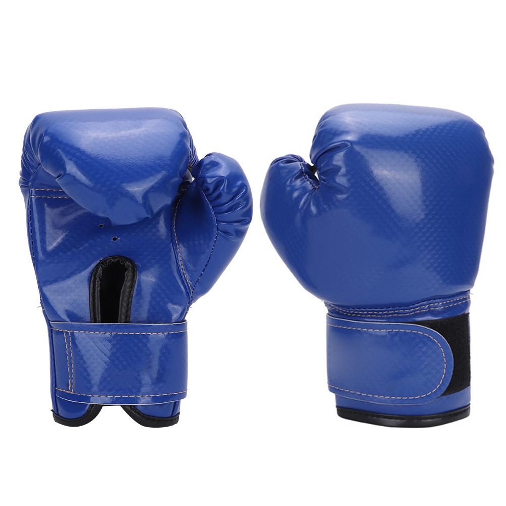 Children PU Lther Kids Boxing Fighting Sparring Punching Sandbag Gloves Training Mitts(White)